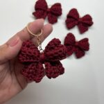 Mini Bow Keychain | Cute Handmade Bag Charm